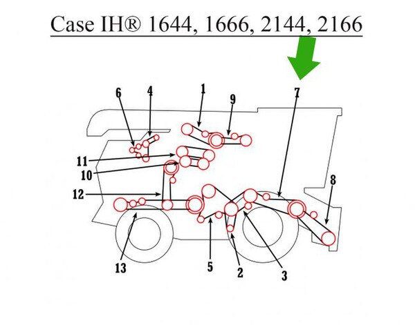 192738C1 Feeder Drive Belt No Trap